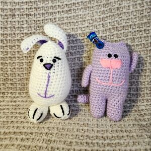 New - Two Crochet Plushie